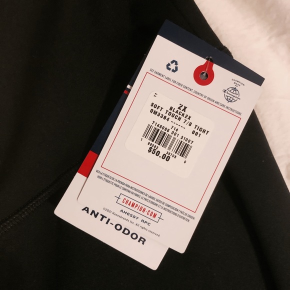 Champion Black Soft Touch 7/8 Tights - Picture 12 of 16